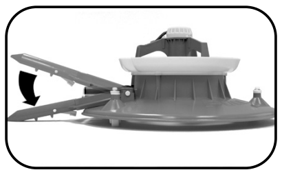 WATER TECH 11835863 Leaf Vac Cordless Battery Powered Swimming Pool Leaf Skimmer - cleaner