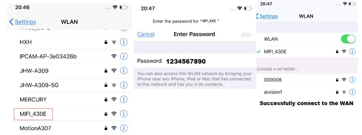 Cameras 4G Router WIFI ZOOM IP Camera Instructions - How other network devices connect to the WAN through 4G cameras