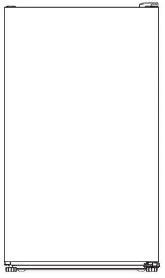 Glass Door Compact Refrigerator