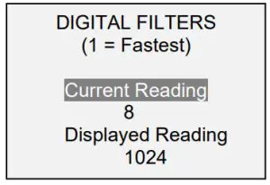 MARK 10 Digital Torque Gauges TT03 Series - DIGITAL FILTERS