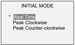 MARK 10 Digital Torque Gauges TT03 Series - INITIAL MODE