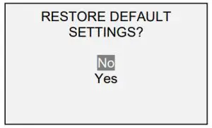 MARK 10 Digital Torque Gauges TT03 Series - Restore Defaults