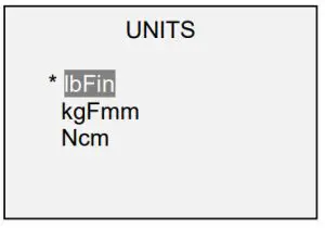 MARK 10 Digital Torque Gauges TT03 Series - Units