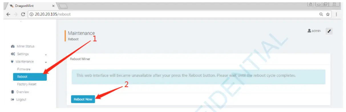 INNOSILICON T2T 24T BTC Mining Machine - REBOOT