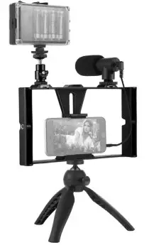 GPX TPDL900-2502-01 All in One Vlogging Kit- Mount