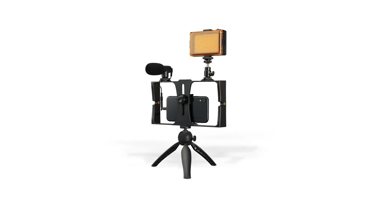Gpx Tpdl900-2502-01 All In One Vlogging Kit User Guide
