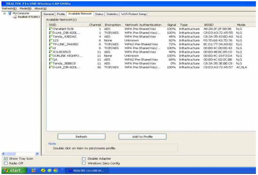 Shen Zhen Xin Hua Tian Technology XHT-6B17 Wireless USB Adapter - Wireless utility will appear
