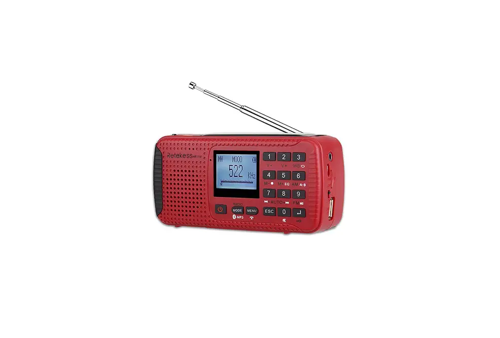 Retekess Hr11 Fm-am-sw(wb) Digital Radio-bluetooth-mp3-recorder User Manual