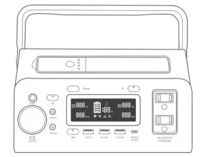 GEARFLY Savior 300 Portable Power Station