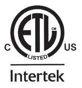 DAIKIN VRV System Air Conditioner Instruction Manual - CUS Intertek Logo