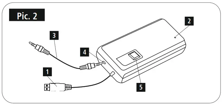 hama 00040987 Twin Bluetooth Audio Transmitter- 2