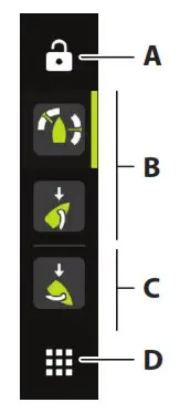 B G Nemesis 9 Sailing Display- Dashboard bar