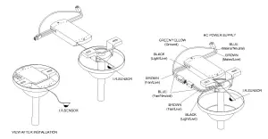 MARTEC Four-Seasons Ceiling Fan Infrared Remote Control Kit - nce the connection