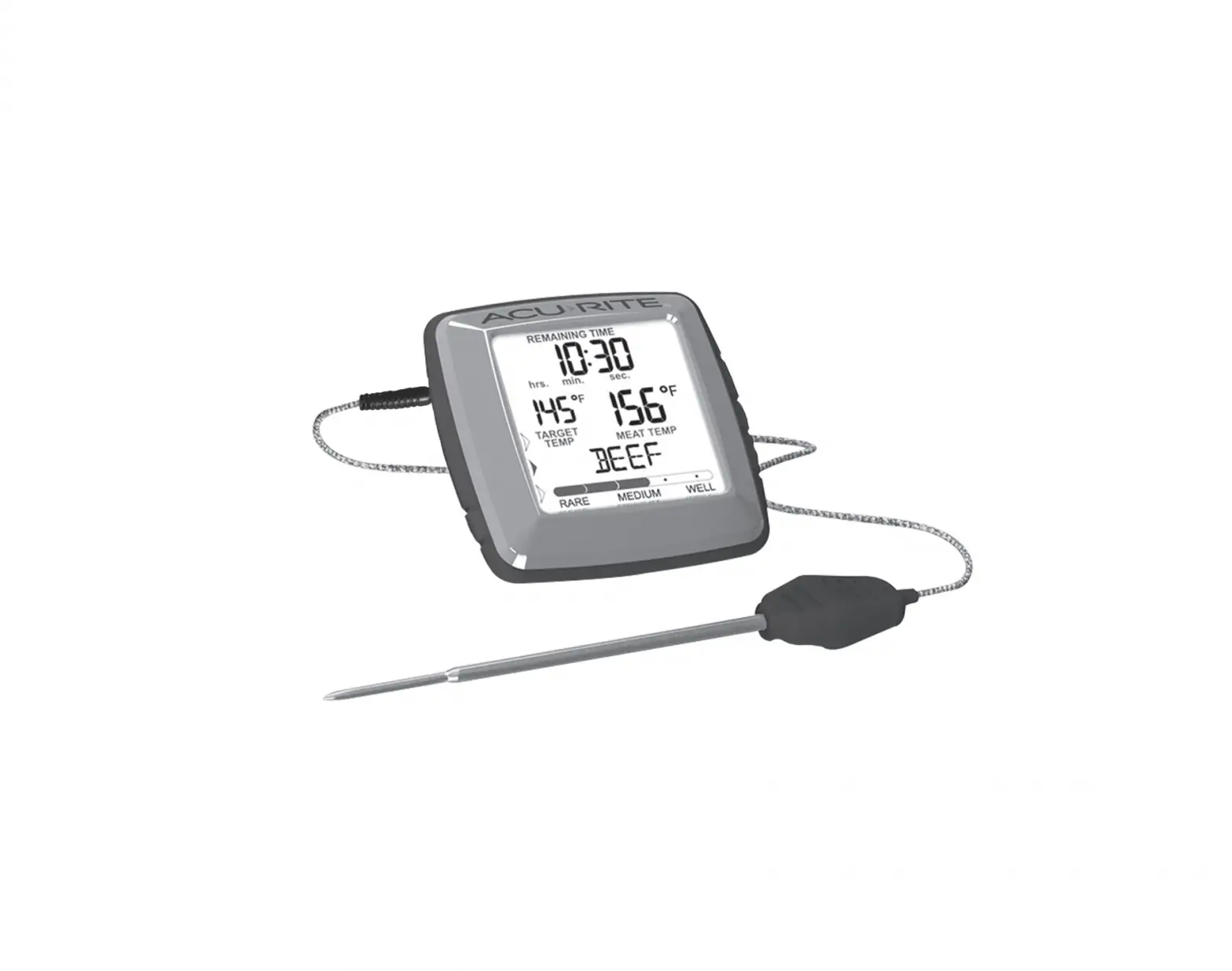 Acurite Cooking Thermometer With Time Left To Cook Instruction Manual