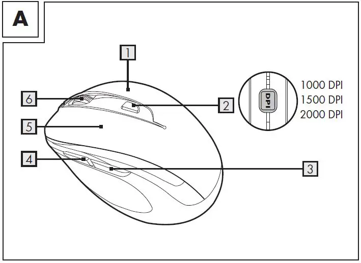 SILVERCREST SFM 4 C4 Wireless Optical Mouse fig-2