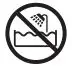 Do not use this device in containing water Icon