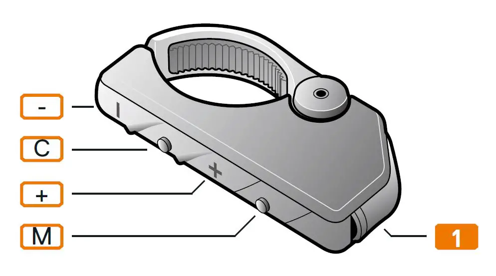 SCHUBERTH RC4 Remote Control FIG 1