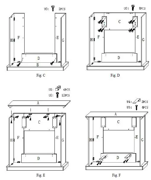 GOOD-GRACIOUS-63044-WNT-HD-43.31-Inch-MDF-Electric-Fireplace-with-Mantel-Freestanding-Heater-5