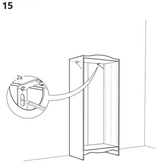 IKEA 904 608 94 SMÅGÖRA Wardrobe - fig 16