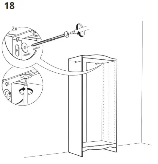 IKEA 904 608 94 SMÅGÖRA Wardrobe - fig 21