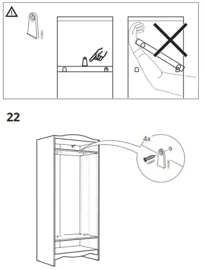 IKEA 904 608 94 SMÅGÖRA Wardrobe - fig 27