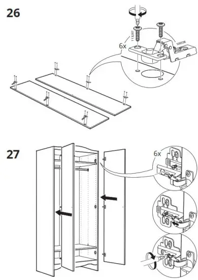 IKEA 904 608 94 SMÅGÖRA Wardrobe - fig 31