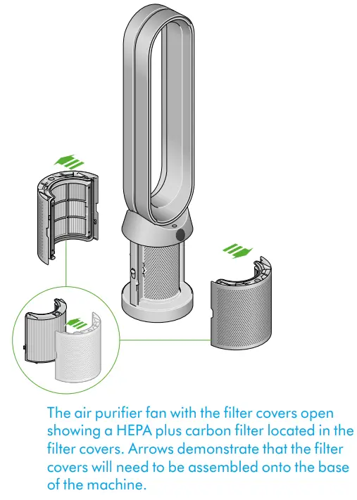 dyson 419900-01 Autoreact Cool Autoreact Purifier User Manual - Dyson Purifier Cool Auto React