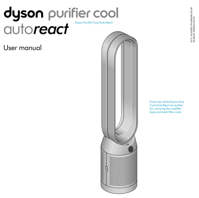 dyson 419900-01 Autoreact Cool Autoreact Purifier User Manual