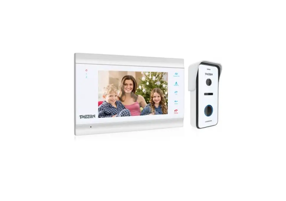 Tmezon Mz-vdp-739em 4-wire Video Door Phone Instruction Manual