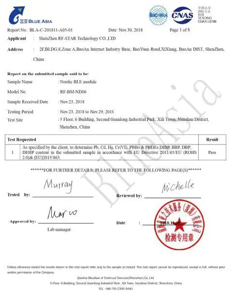 RF-star RF-BM-ND06 Bluetooth 5.0 Module-fig9