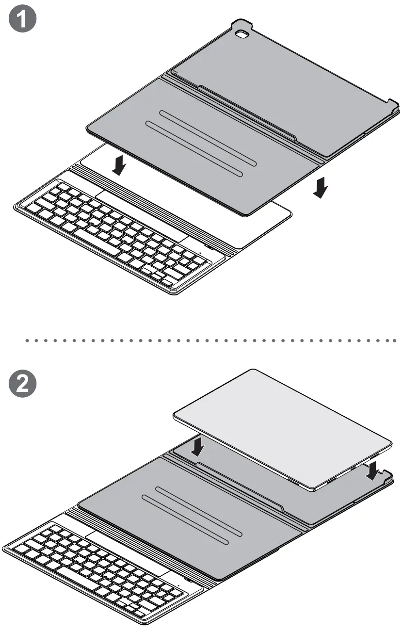SAMSUNG EF DT500 Book Cover Keyboard