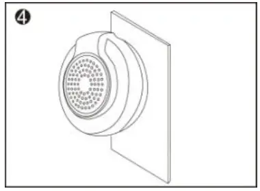 NEO Coolcam Z wave Intelligent Wireless Siren Alarm - Installation example