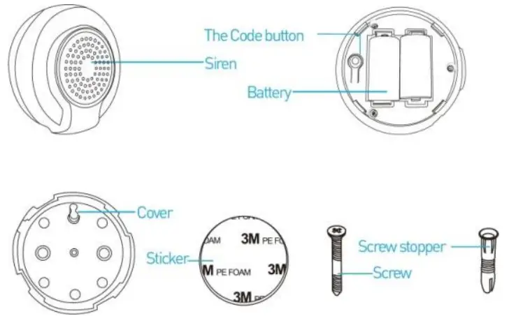 NEO Coolcam Z wave Intelligent Wireless Siren Alarm - Product Configuration