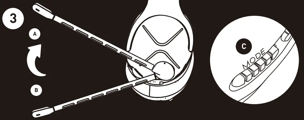 VICTRIX 049003T Wireless Gaming Headset - fig 6