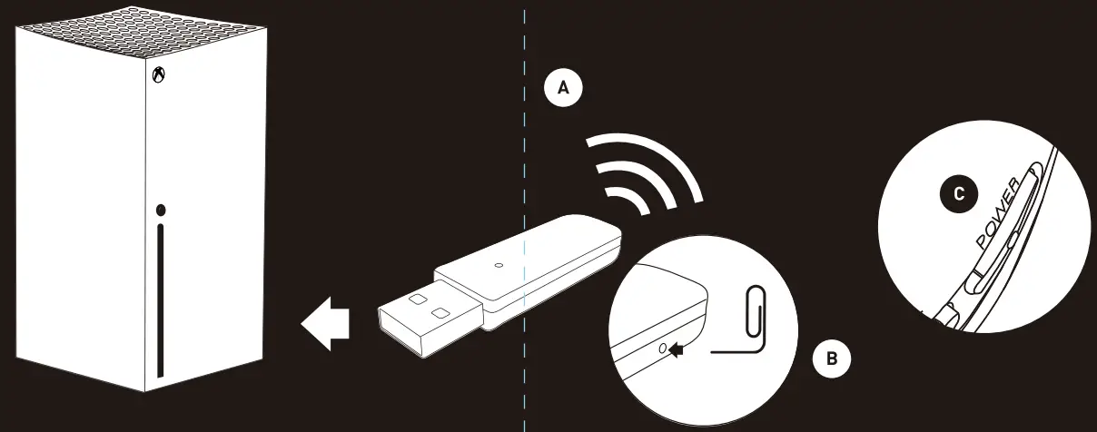 VICTRIX 049003T Wireless Gaming Headset - fig