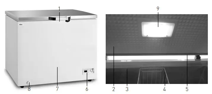 Arktic 235904 Chest Freezer Energy Efficient - Overview