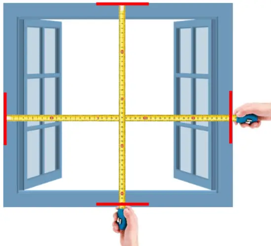 LIFEKRAFTS B09H7KRTMT Pre Stitched Window Mosquito Net - INNER EDGE OF FRAME1 2