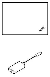 Lenovo USB-C to VGA Adapter