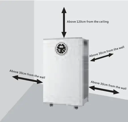 AURABEAT ASP X1 Silver Ion Antiviral Air Purifier - About Setting