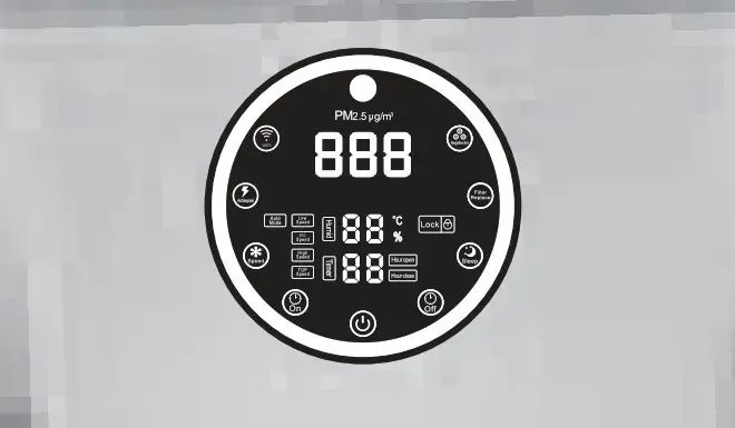 AURABEAT ASP X1 Silver Ion Antiviral Air Purifier - Filter Reset and Replacement 2