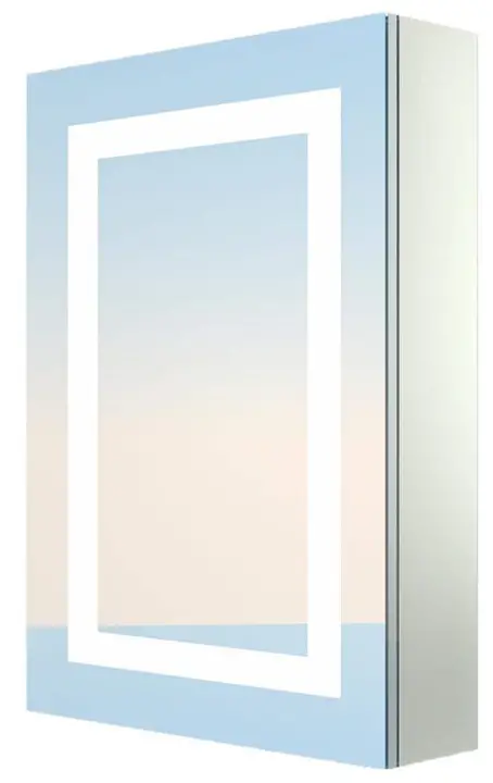 VERDERO YQ931 JK Rectangular Silver Aluminum Surface Mount