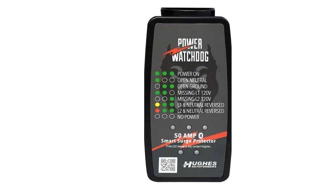 Hughes Pwd50-50 30 Amp Bluetooth Surge Protector Instruction Manual