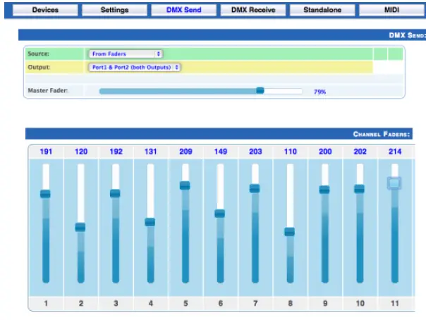 ENTTEC Din -Pixie- SPI -Pixel -Strip Dot- Controller -11