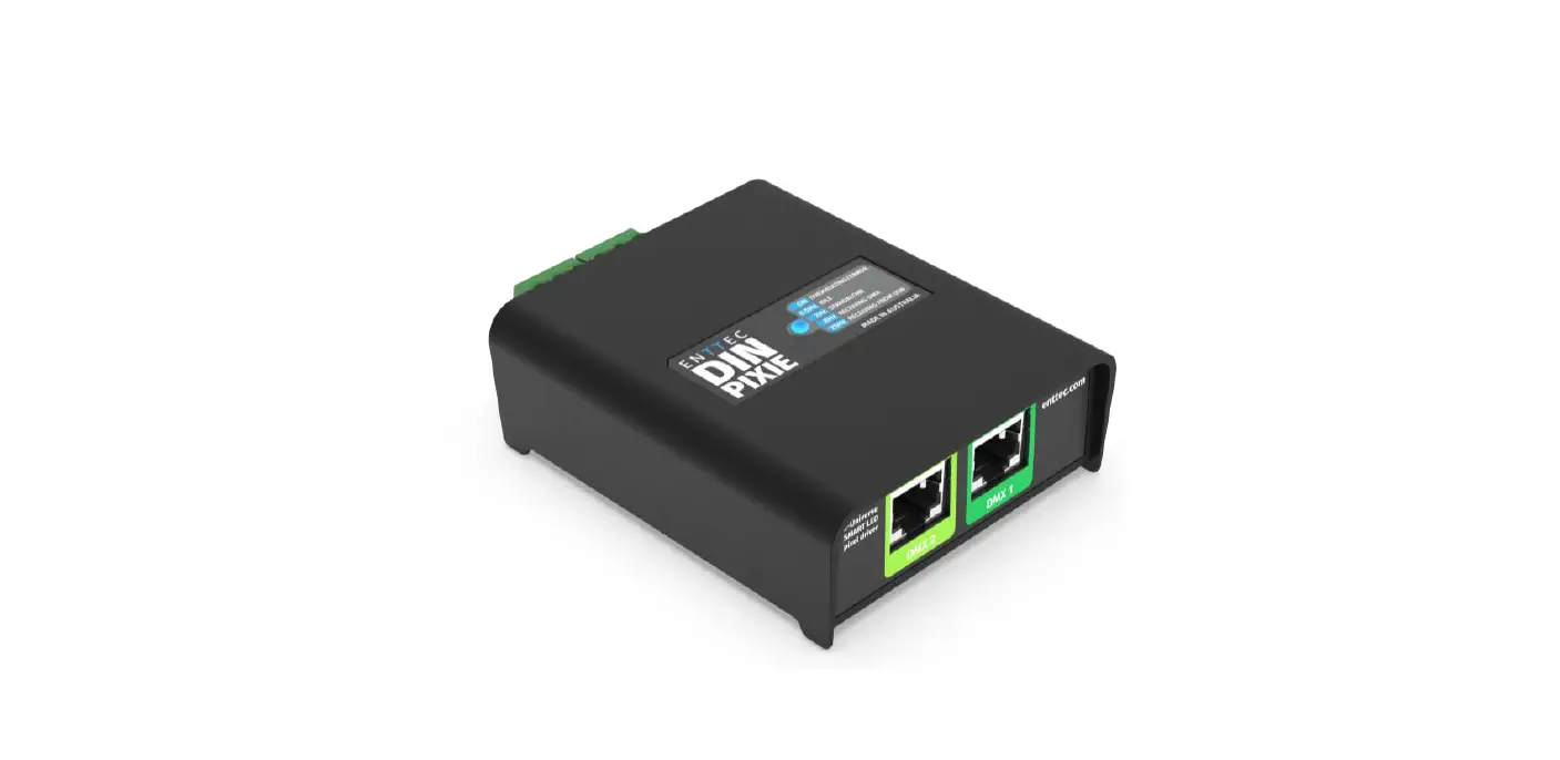 Enttec Din Pixie Spi Pixel Strip/dot Controller User Manual