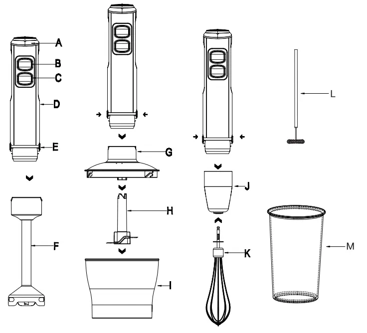 REDMOND HB006 Hand Blender - fig 4