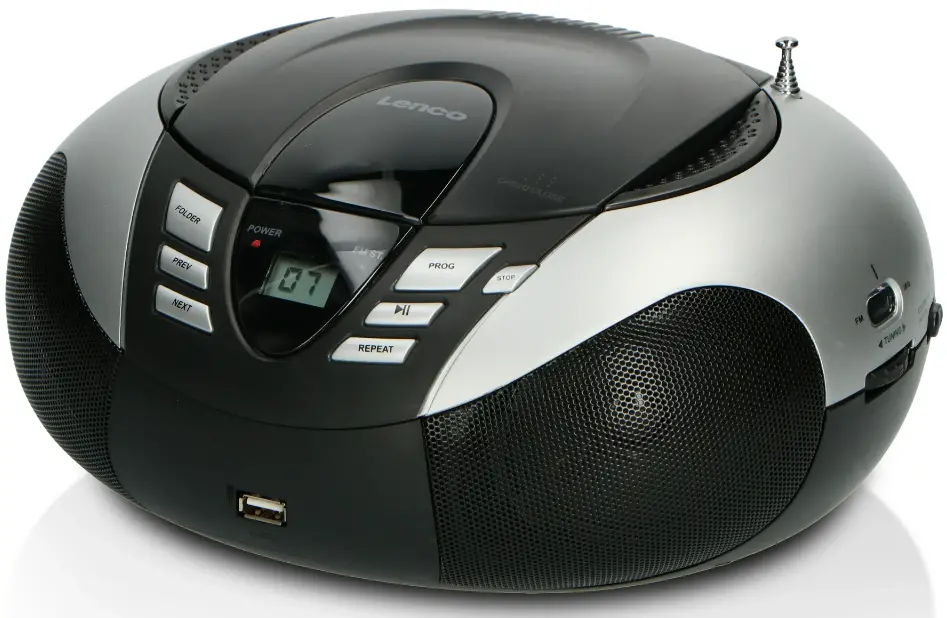 Lenco SCD-37 Portable CD Player with USB