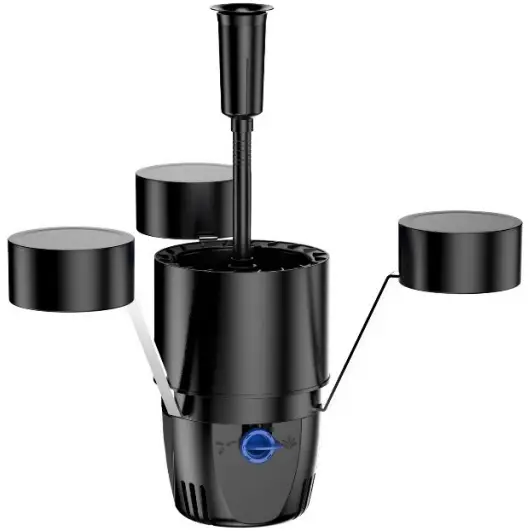 wiltec CSP-250 SunSun Floating Pond Skimmer with Pump and Fountain