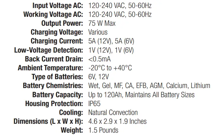 NOCO GENIUS10EU 10Amp Smart Battery Charger 6