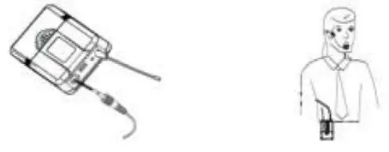 VONYX 179.203 WM73C Mic. UHF 2ch Combi with Display Instruction Manual - Headset Microphone