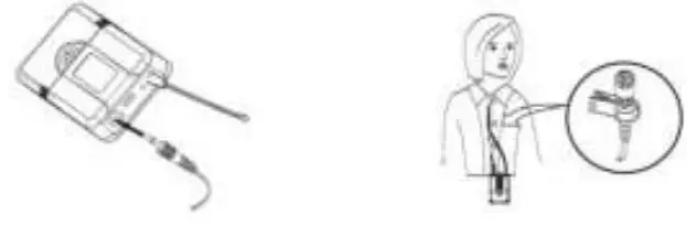 VONYX 179.203 WM73C Mic. UHF 2ch Combi with Display Instruction Manual - Lavalier Tieclip Microphone